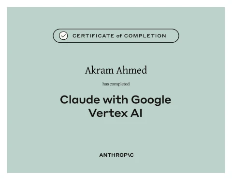 Claude with Google Vertex AI