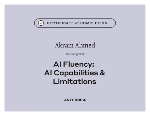 AI Fluency: Capabilities & Limitations, Anthropic