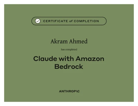 Claude with Amazon Bedrock, Anthropic